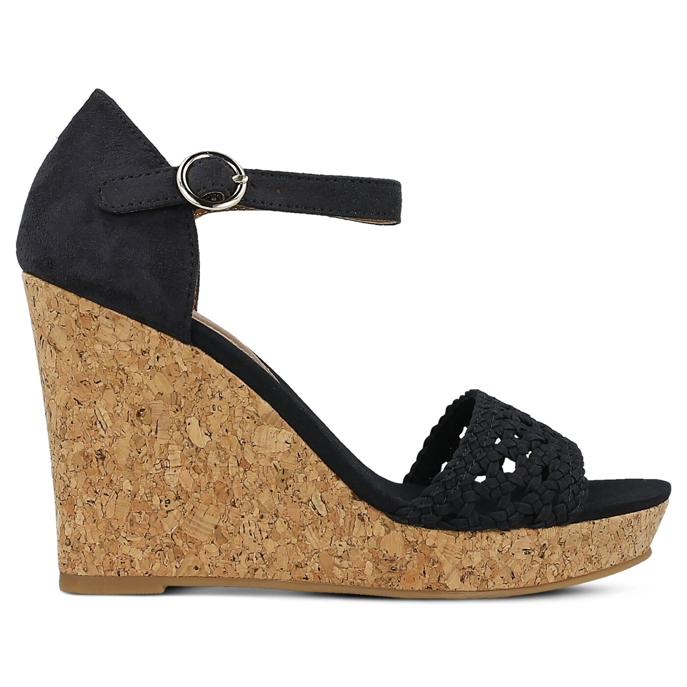 Damskie sandały TOMMY HILFIGER INT-E1285DEL 5 C fw0fw00713403 kolor granatowy