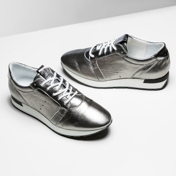 Damskie sneakersy (buty) GINO ROSSI SEIKO dph298v3300280400t kolor srebrny