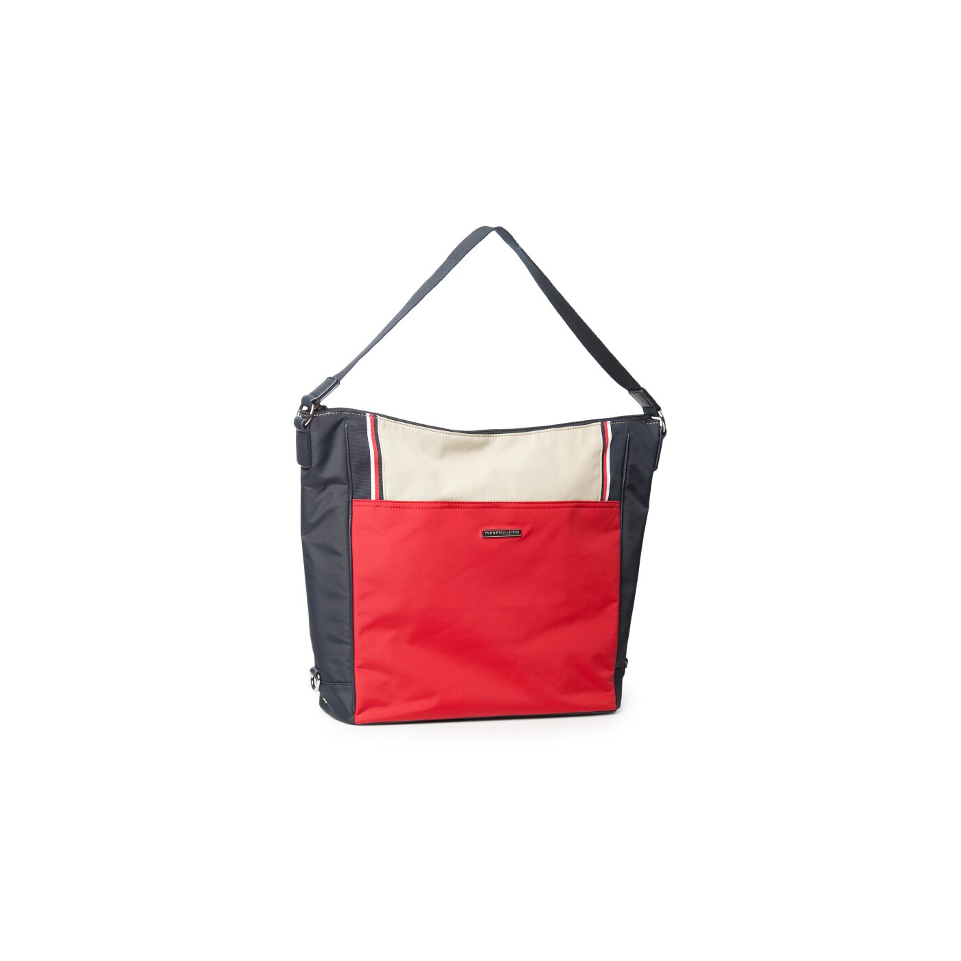 TOMMY HILFIGER TORBA PAMELA HOBO aw0aw00559908 kolor czerwony