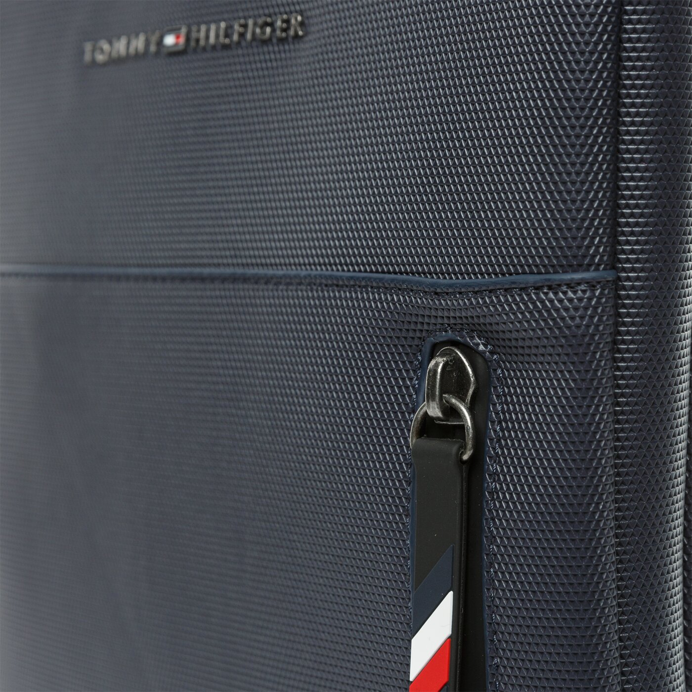 TOMMY HILFIGER TORBA ESSENTIAL PIQUE CROSSOVER am0am05275cjm kolor granatowy