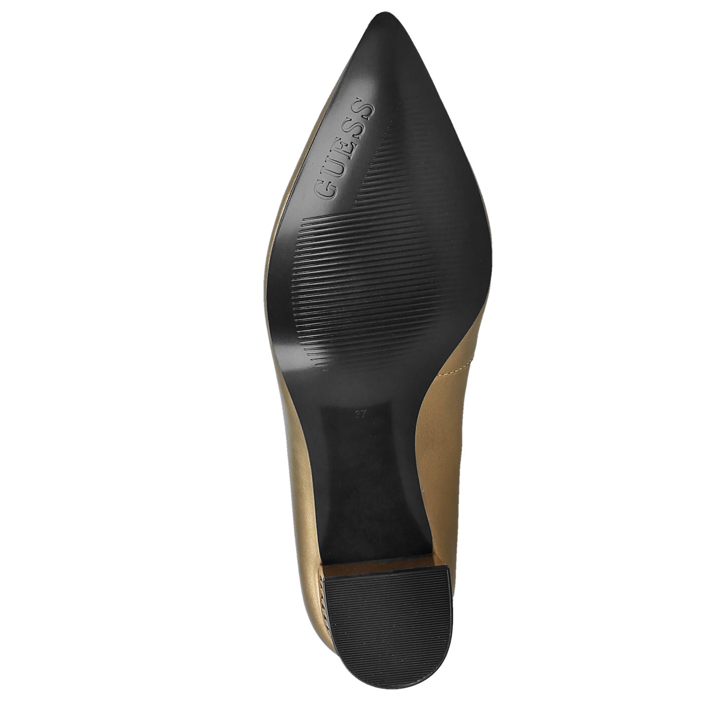 Damskie szpilki / czółenka GUESS BIDDIA flbd23lem08lcame kolor złoty