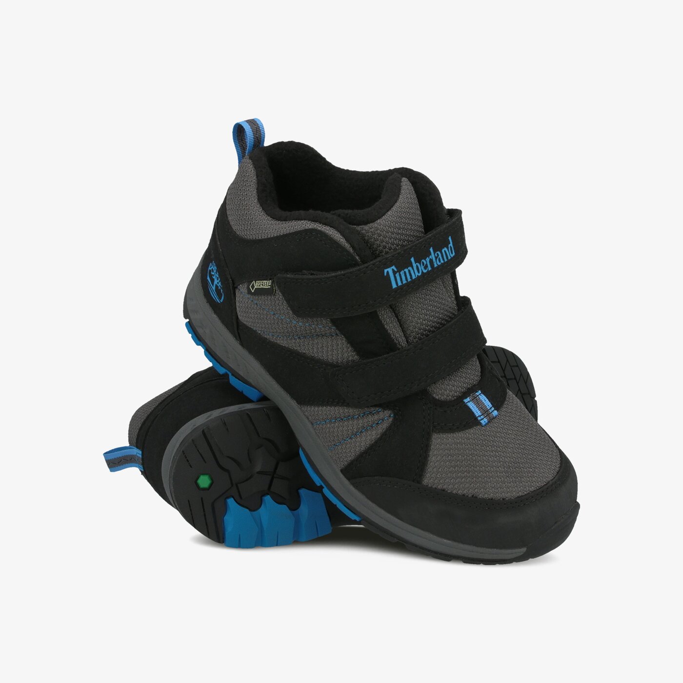 Dziecięce buty outdoor / trekkingowe TIMBERLAND NEPTUNE MID GTX 2STRAP WL tb0a1x9f0151 kolor czarny