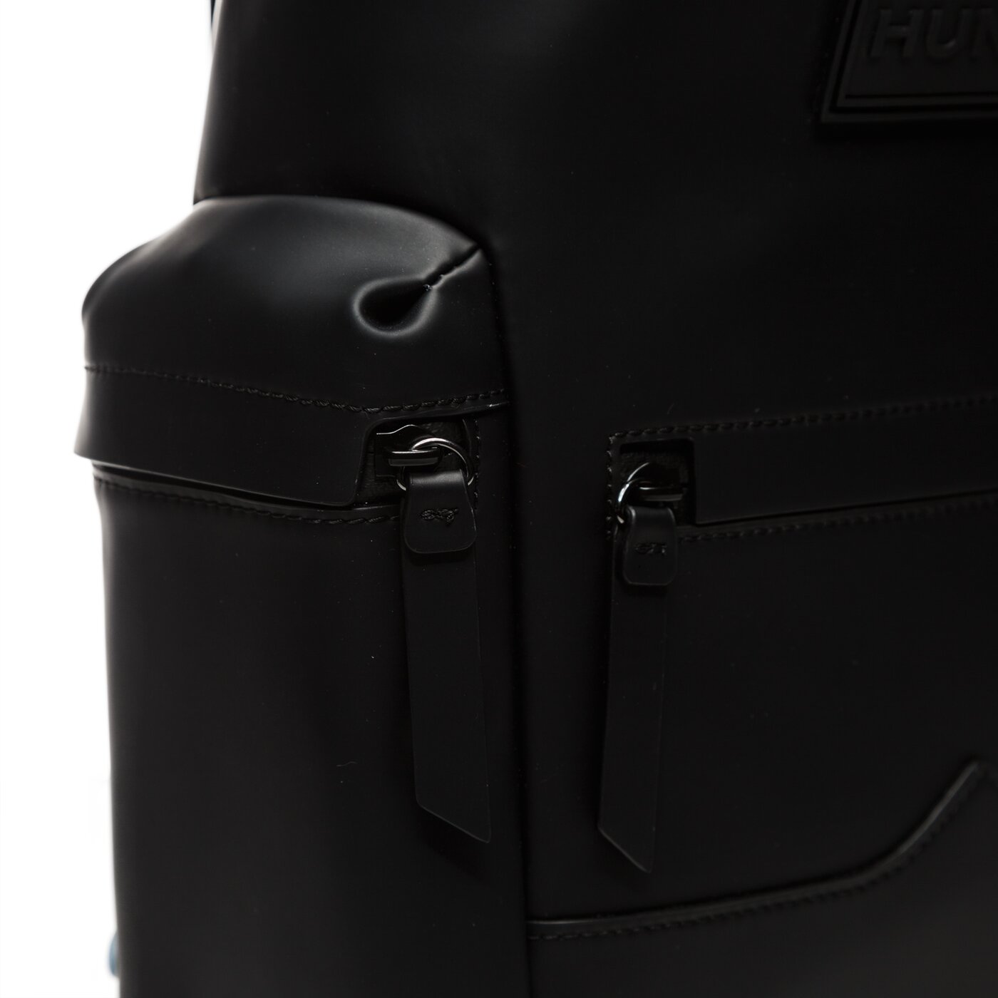 Damski plecak HUNTER PLECAK TOPCLIP-RUBBERISED LEATHER ubb5010lrsblk kolor czarny