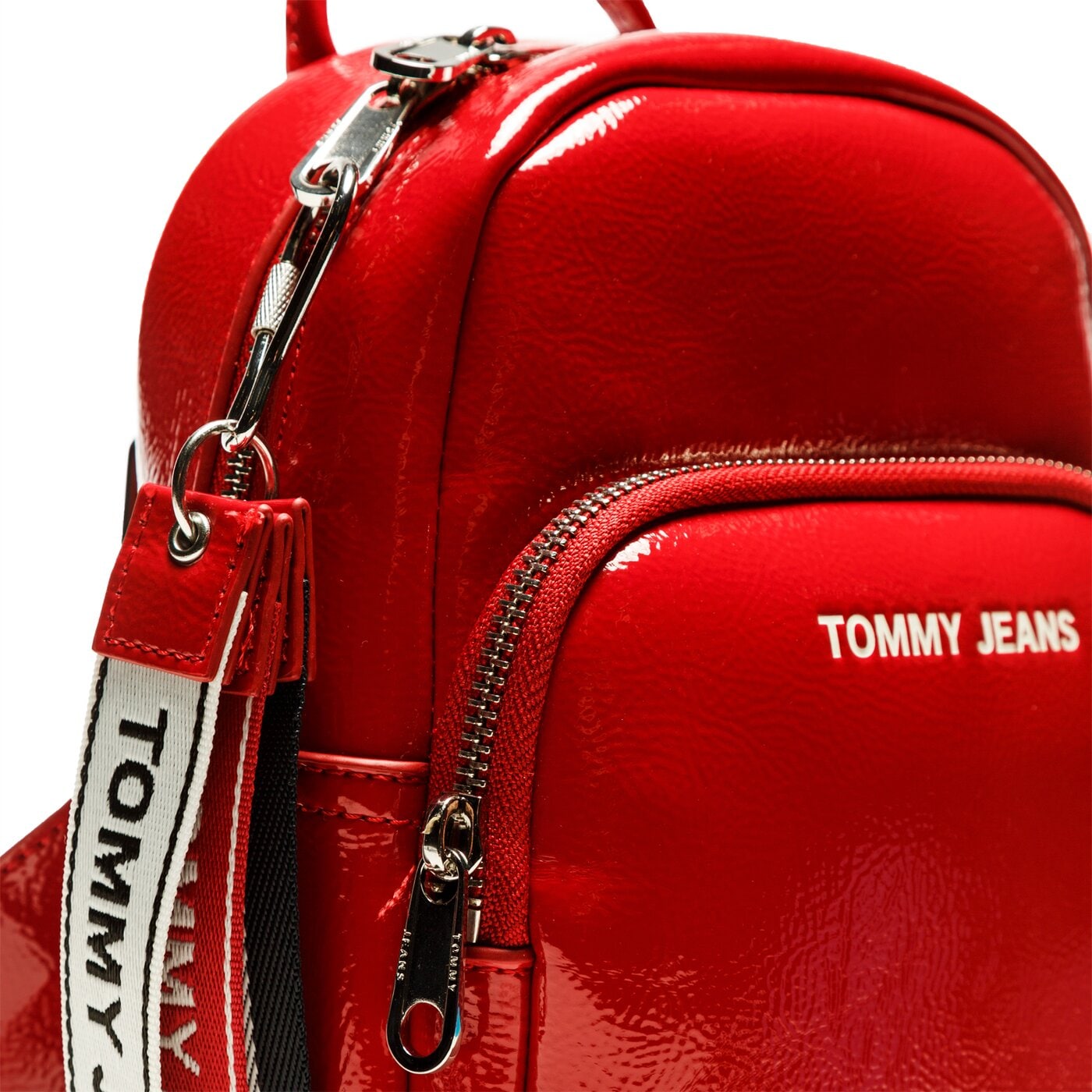 TOMMY HILFIGER PLECAK TJW MODERN GIRL MINI BACKPACK kolor czerwony