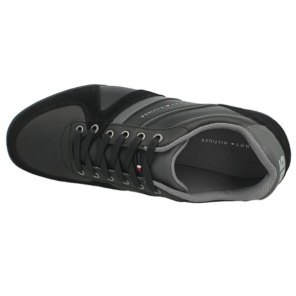 Męskie sneakersy (buty) TOMMY HILFIGER RILEY 2C fm56819876990 kolor czarny