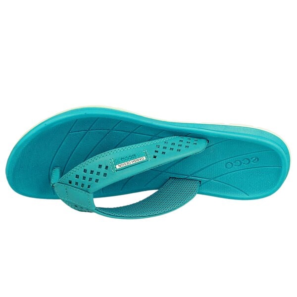 Damskie klapki ECCO INTRINSIC TOFFEL 88000301226 kolor zielony