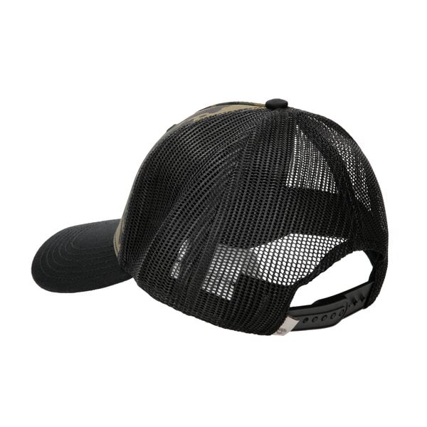 Damska czapka z daszkiem TIMBERLAND CZAPKA CAMO PRINTED TRUCKER CAP tb0a1ent0011 kolor multicolor