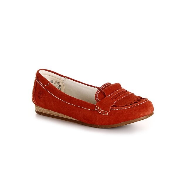 Damskie baleriny (buty) TIMBERLAND EK CASKA KILTIE  3924r kolor czerwony