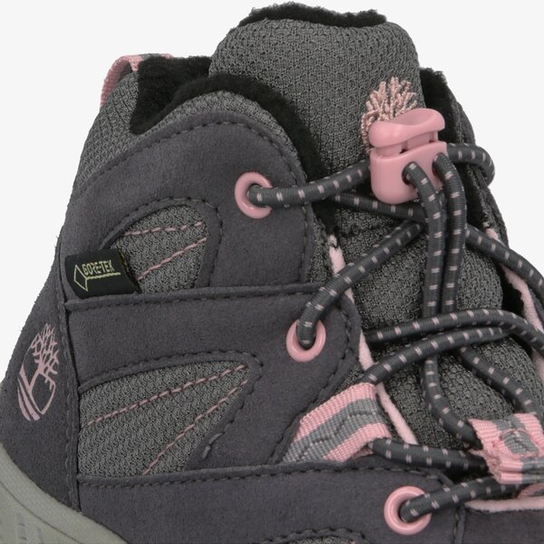 Dziecięce buty outdoor / trekkingowe TIMBERLAND NEPTUNE PK MIDGTX BUNG WL tb0a21rb0331 kolor szary