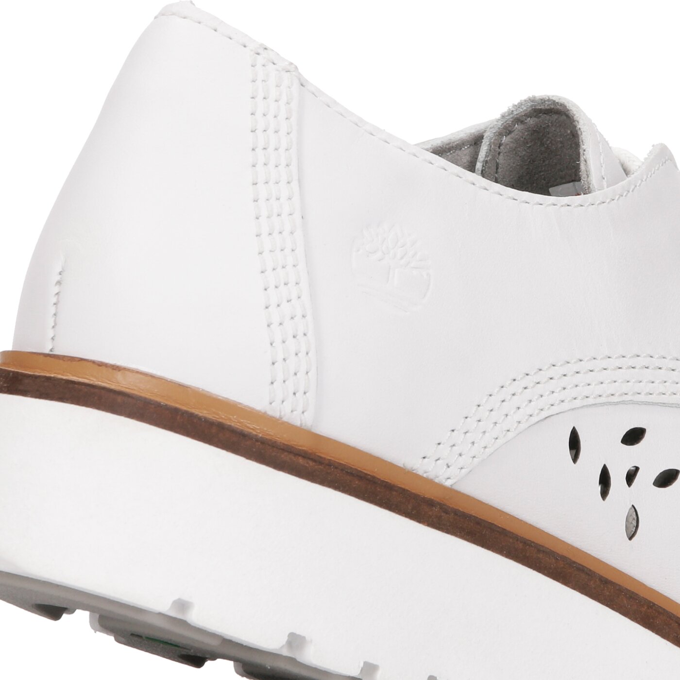 Damskie półbuty TIMBERLAND ELLIS STREET PERF OXFORD tb0a1spn1001 kolor biały