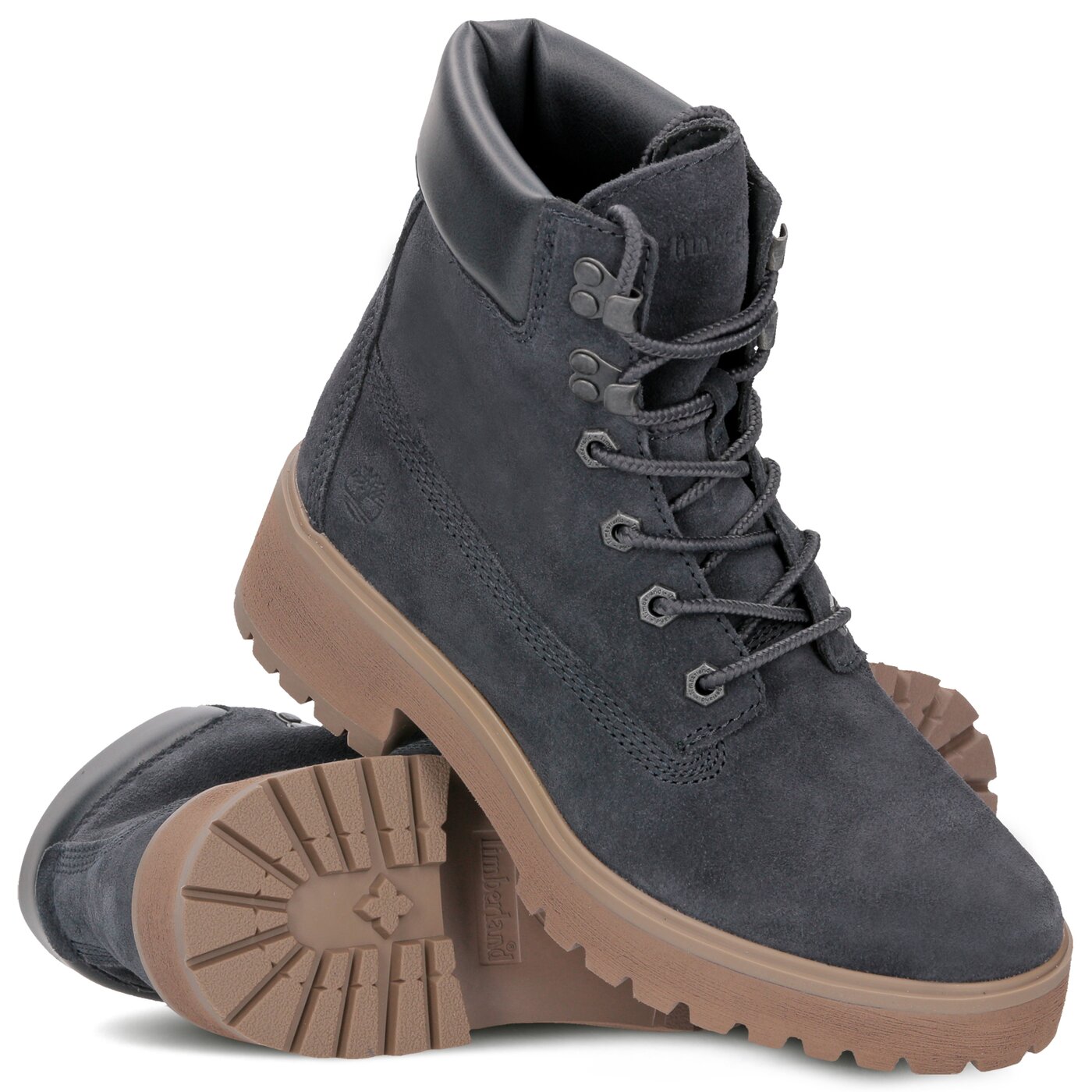 Damskie trapery TIMBERLAND CARNABY COOL 6IN a1uq8 kolor szary