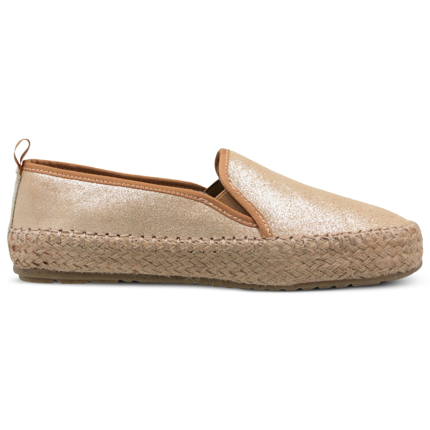 Damskie espadryle EMU GUM METALLIC w11964rosegold kolor złoty