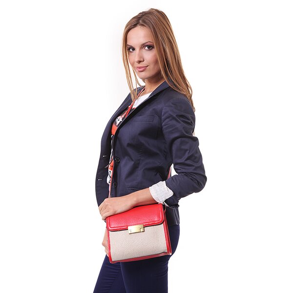 TOMMY HILFIGER TORBA EDIE CROSSOVER bw56923133807 kolor czerwony
