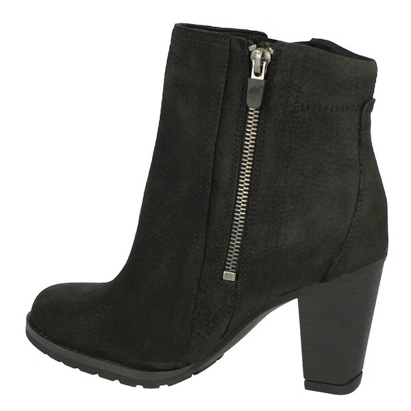 Damskie kozaki TIMBERLAND EK STRATHAM HEIGHTS 2.0 ANKLE WP BOOT 8557r kolor czarny