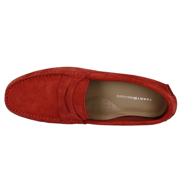 Męskie półbuty TOMMY HILFIGER AMALFI 1B fm56815186644 kolor czerwony