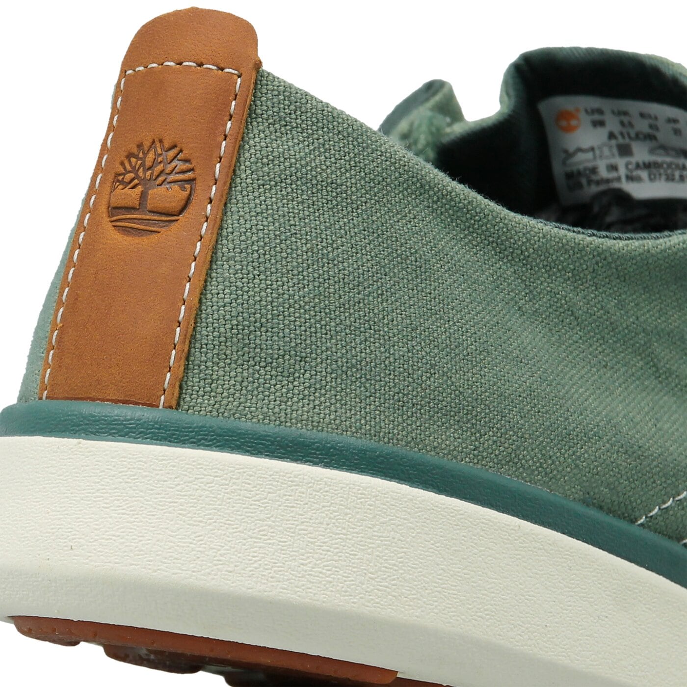 Męskie półbuty TIMBERLAND GATEWAY PIER CASUAL OXFORD  ca1lor kolor khaki