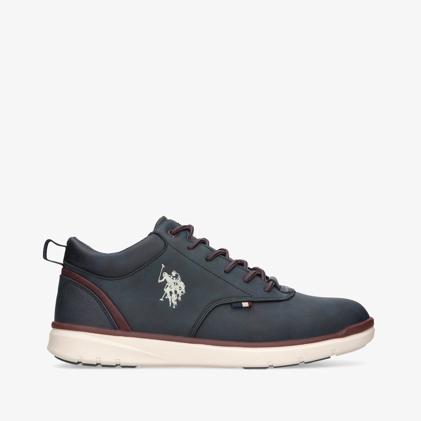 Męskie buty za kostkę U.S. POLO ASSN. YGOR001  ygor001dbl001 kolor granatowy
