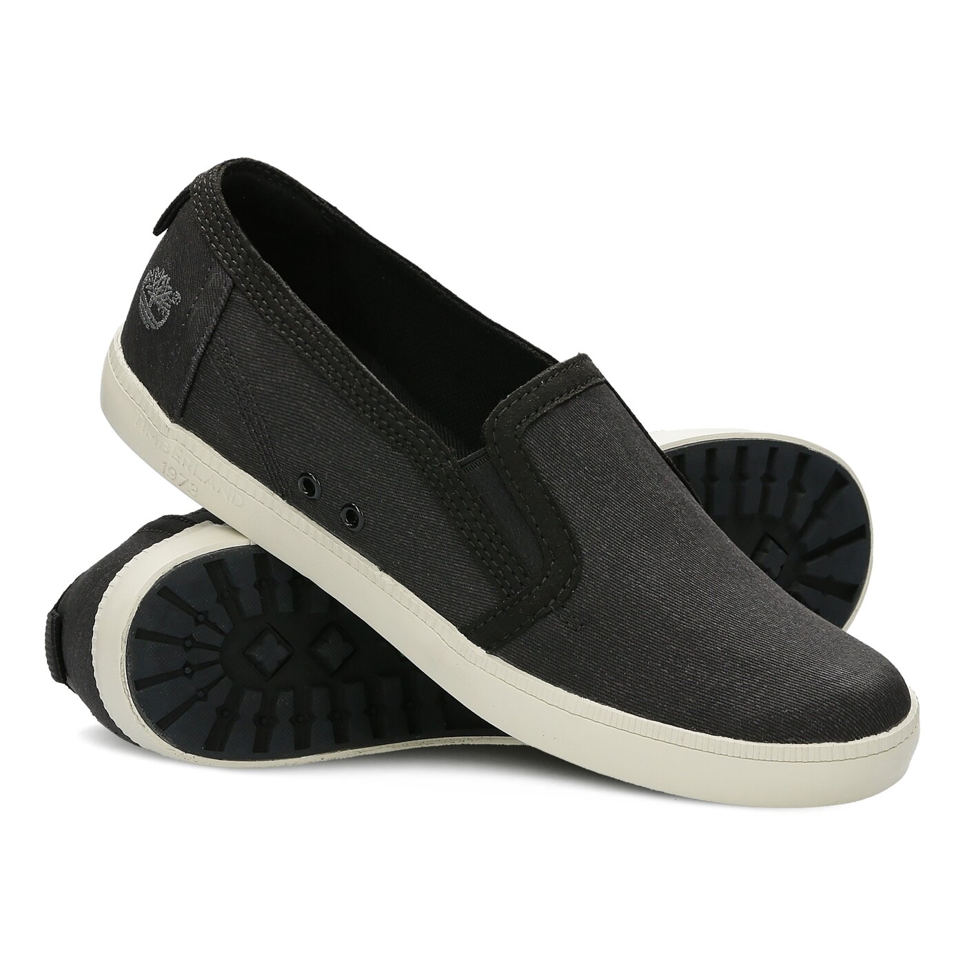 Damskie trampki TIMBERLAND NEWPORT BAY CANVAS SLIPON a1g3y kolor czarny