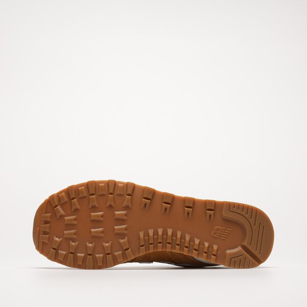 Męskie sneakersy (buty) NEW BALANCE 574  u574ob2 kolor musztardowy