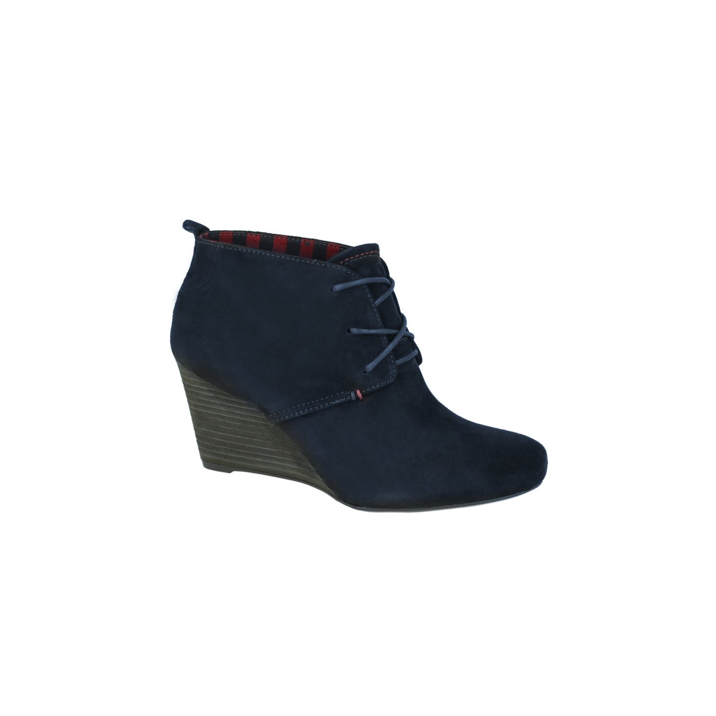 Damskie buty za kostkę TOMMY HILFIGER BELLA 3  fw56815853403 kolor granatowy