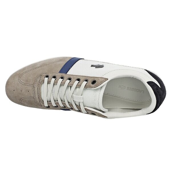 Męskie sneakersy (buty) LACOSTE MISANO 28  727srm23032b7 kolor biały