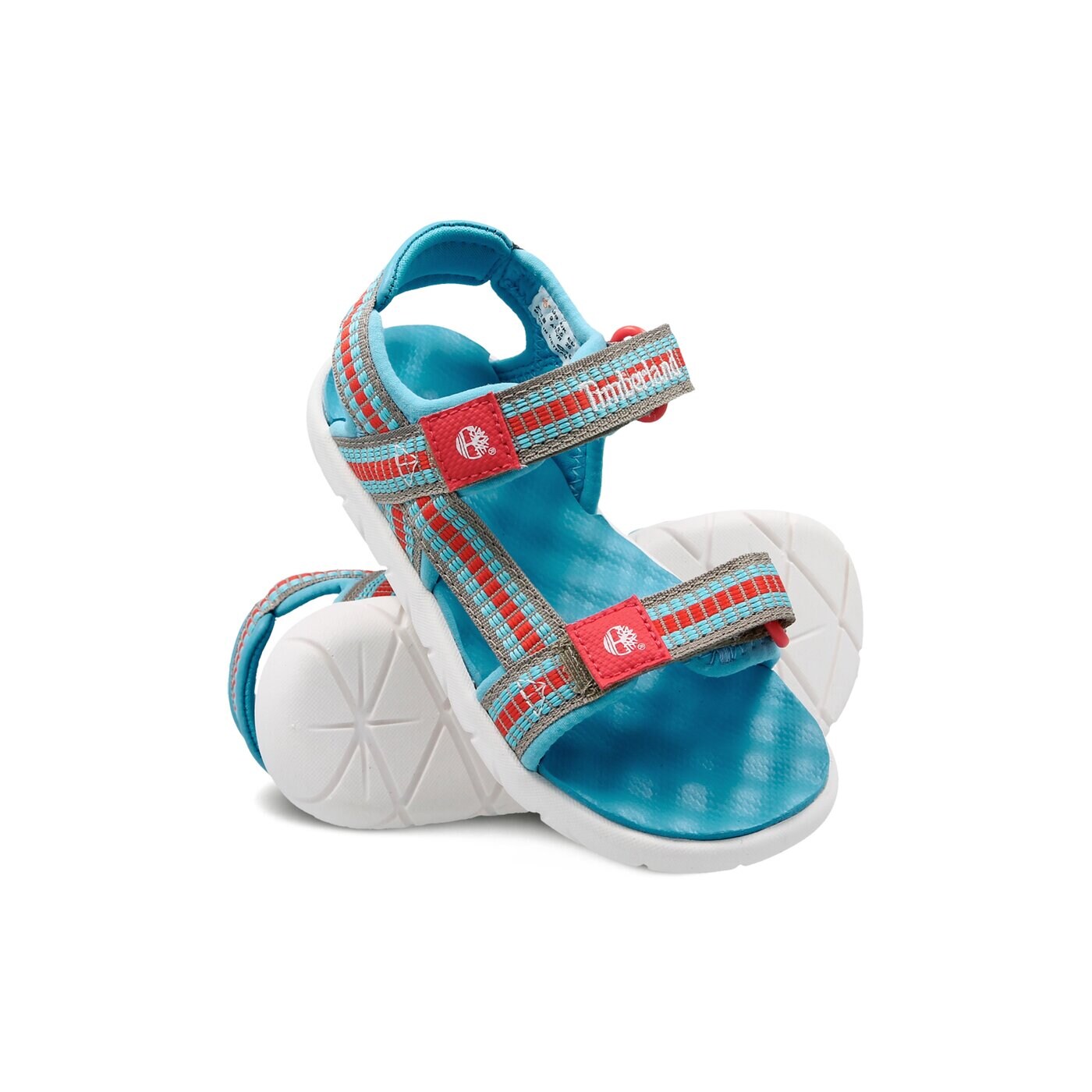 Dziecięce sandały / klapki TIMBERLAND PERKINS ROW WEBBING SNDL a1pvr kolor niebieski