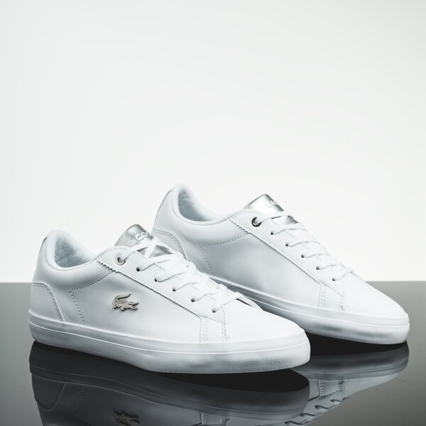 Damskie sneakersy (buty) LACOSTE LEROND 119 1 QSP 737cfa0070108 kolor biały