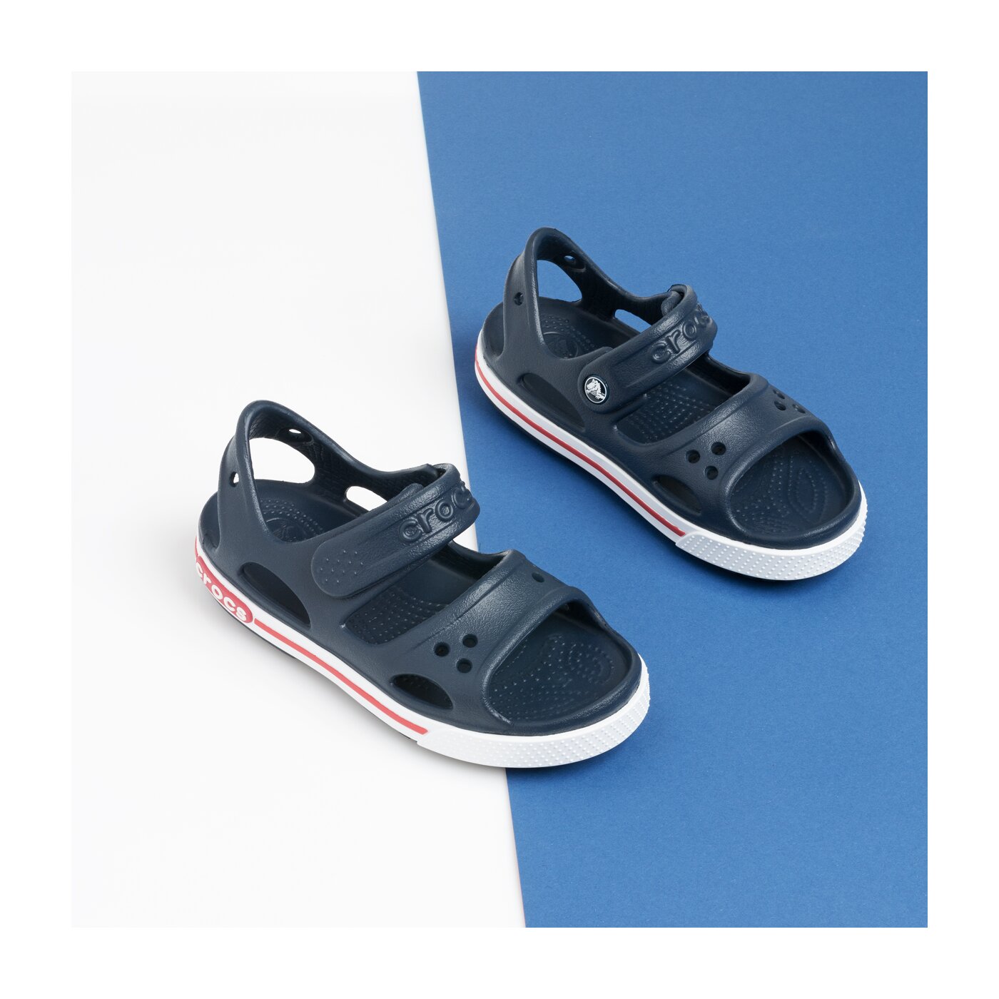 Dziecięce sandały / klapki CROCS CROCBAND II SANDAL PS 14854462i kolor granatowy