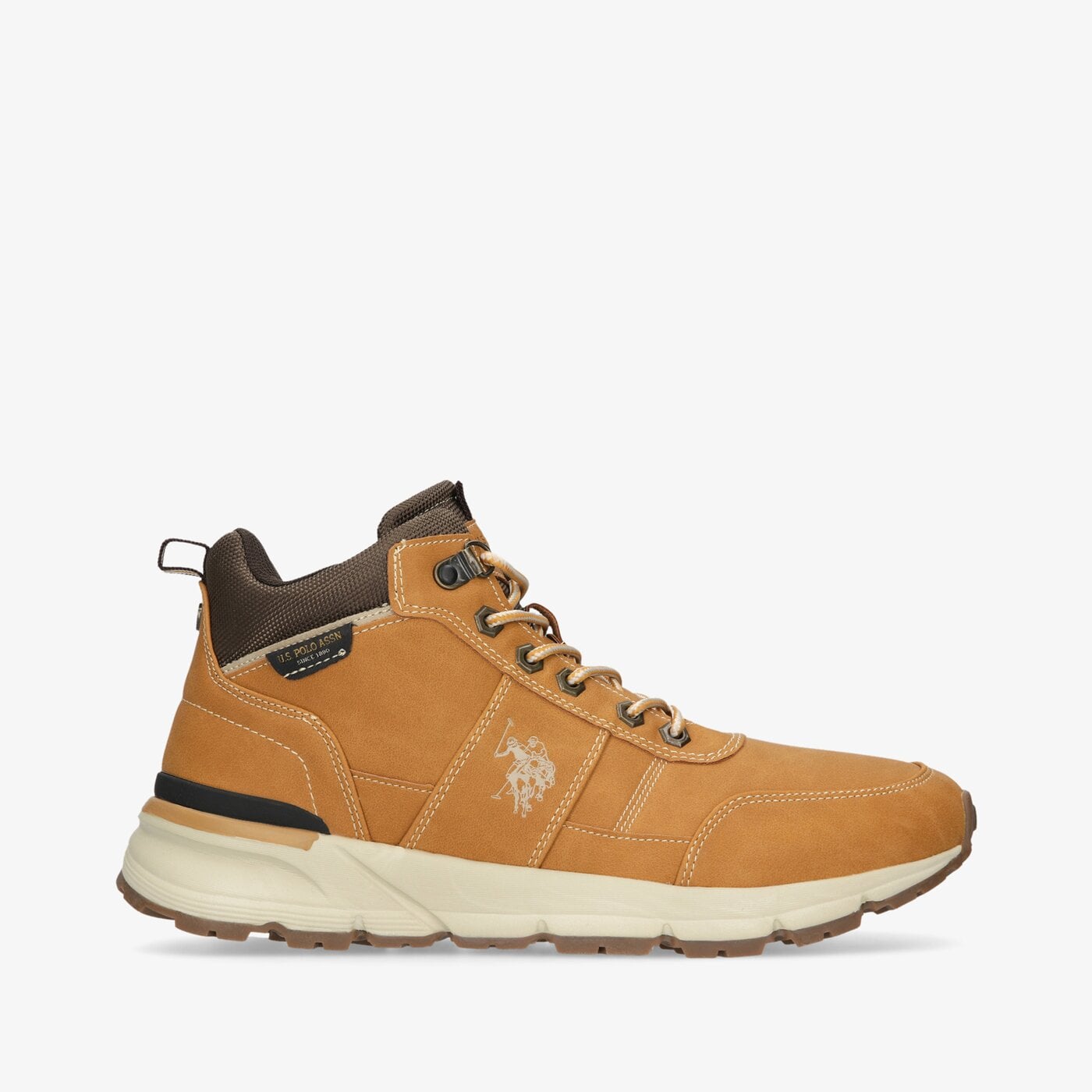 Męskie buty outdoor (trekkingowe) U.S. POLO ASSN. WILDCAT001  wildcat001yel002 kolor żółty