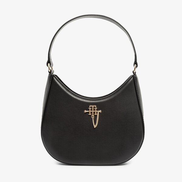 Damska torebka TOMMY HILFIGER TOREBKA TH CHAIN SHOULDER BAG aw0aw11341bds kolor czarny