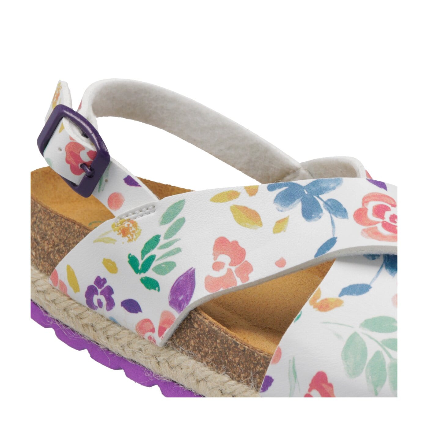 Dziecięce sandały / klapki PAEZ BIO CROSS FLOWERY 1932623b0702100 kolor biały