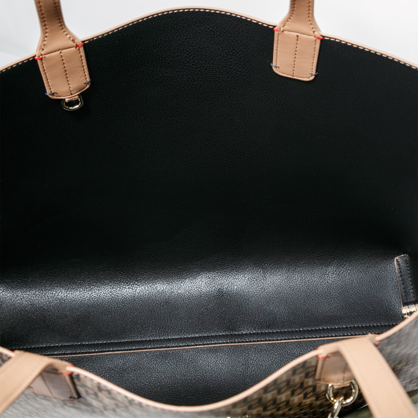 Damska torebka TOMMY HILFIGER TOREBKA ICONIC TOMMY TOTE MONO aw0aw09049aez kolor multicolor