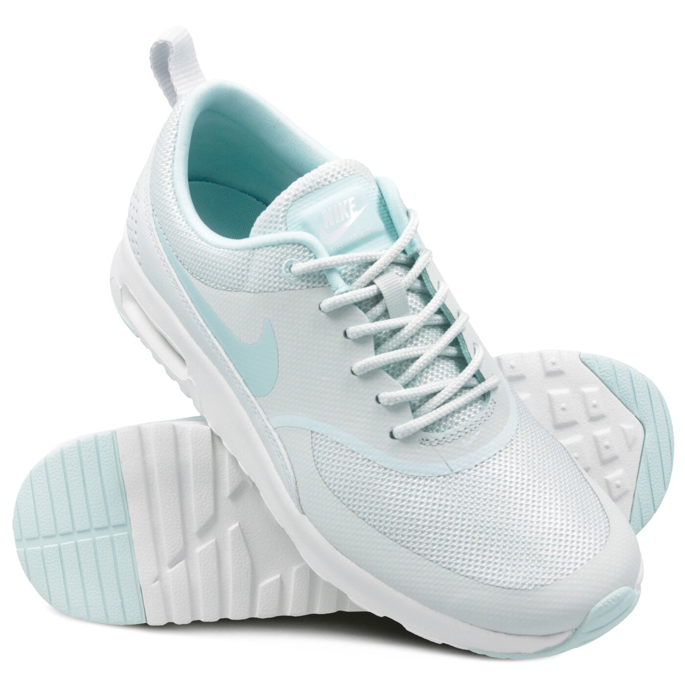 Damskie sneakersy (buty) NIKE AIR MAX THEA  599409421 kolor niebieski