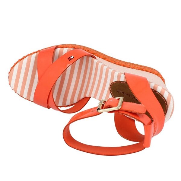 Damskie sandały TOMMY HILFIGER ESTELLE 1  fw56815826025 kolor pomarańczowy