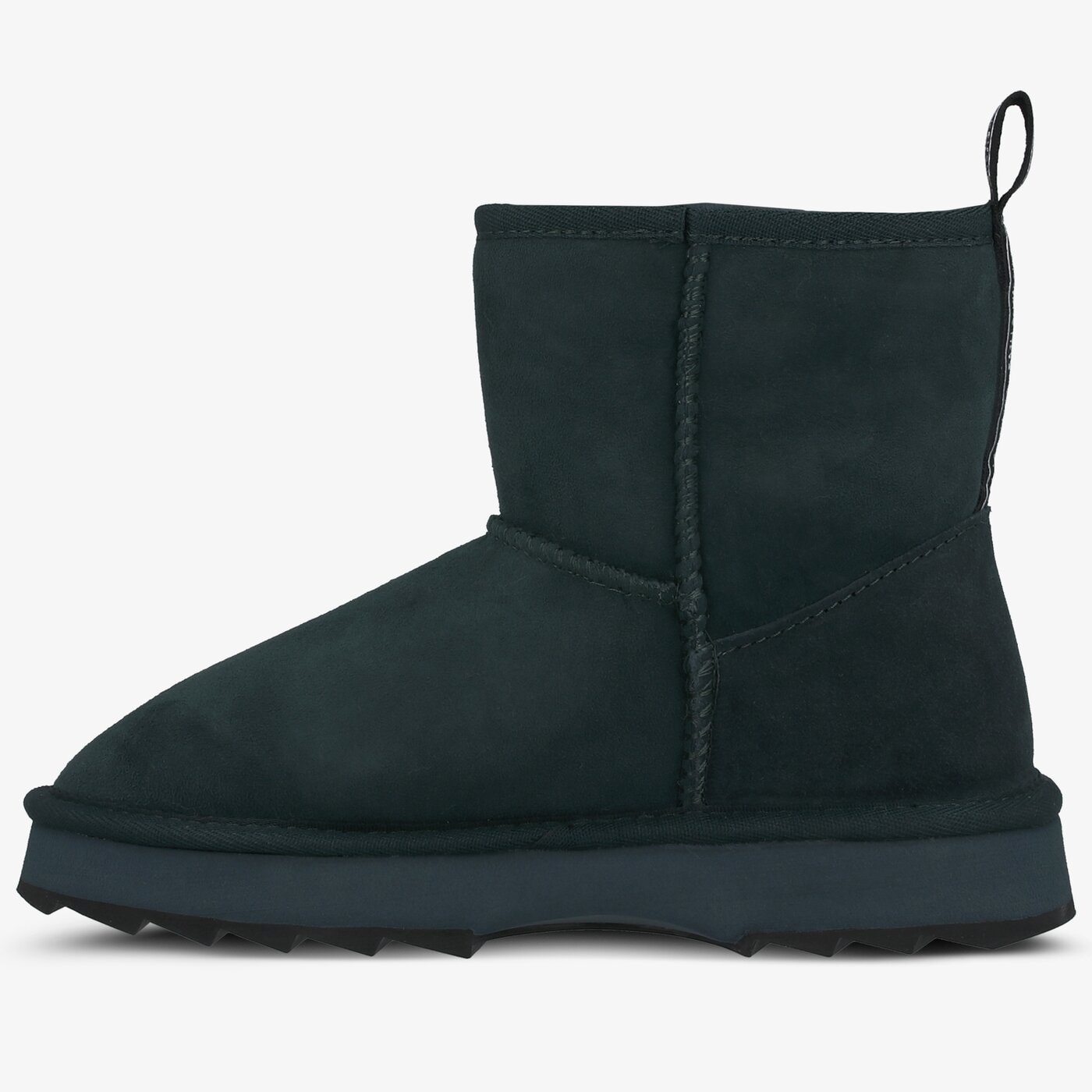 Damskie botki / sztyblety EMU AUSTRALIA SHARKY MINI w12434deapteal kolor zielony