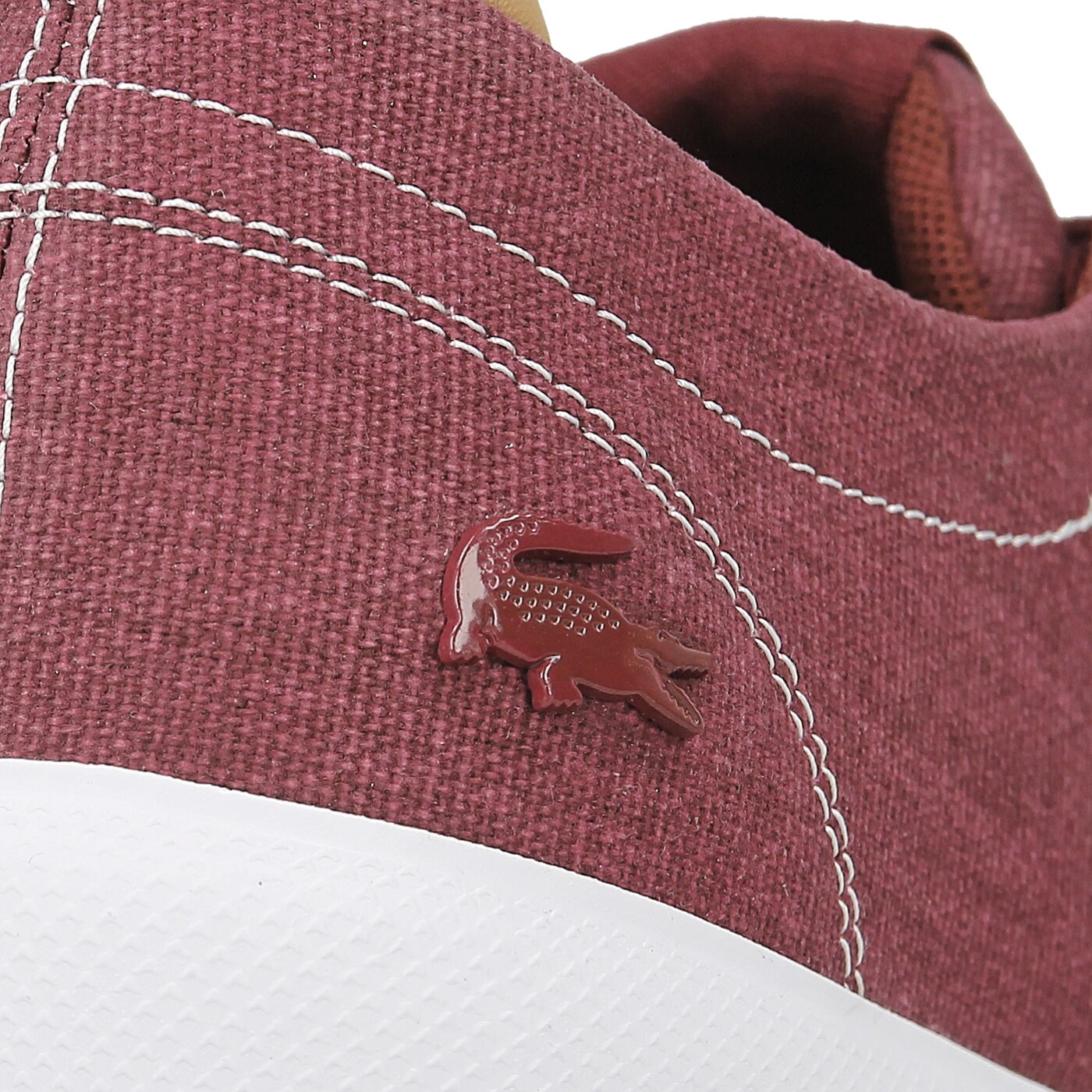 Męskie trampki LACOSTE ESPARRE 118 2 735cam0024rd3 kolor bordowy