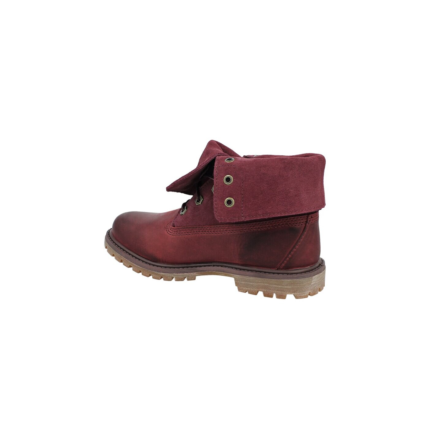 Damskie trapery TIMBERLAND AUTHENTICS FTW  8306a kolor bordowy