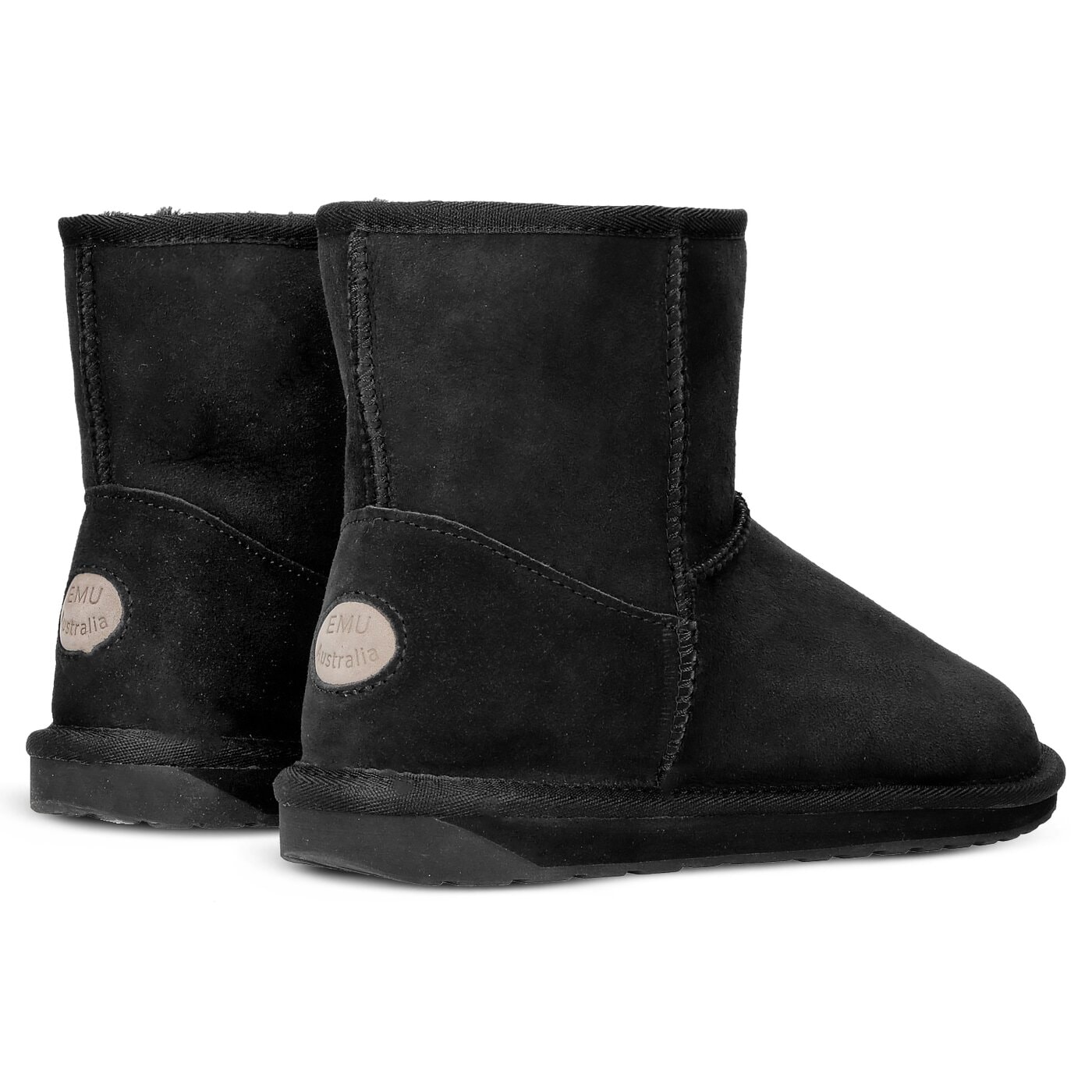 Damskie śniegowce EMU AUSTRALIA STINGER MINI  w10003black kolor czarny