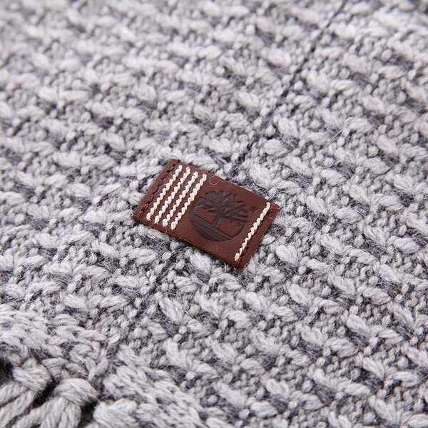 Damski szalik / rękawiczki TIMBERLAND SZALIK FRINGED ETERNITY SCARF j1723052 kolor szary