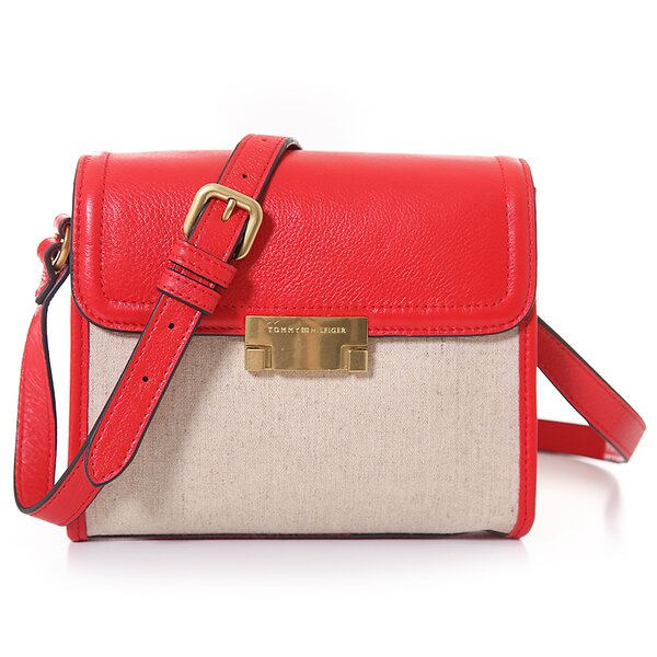 TOMMY HILFIGER TORBA EDIE CROSSOVER bw56923133807 kolor czerwony