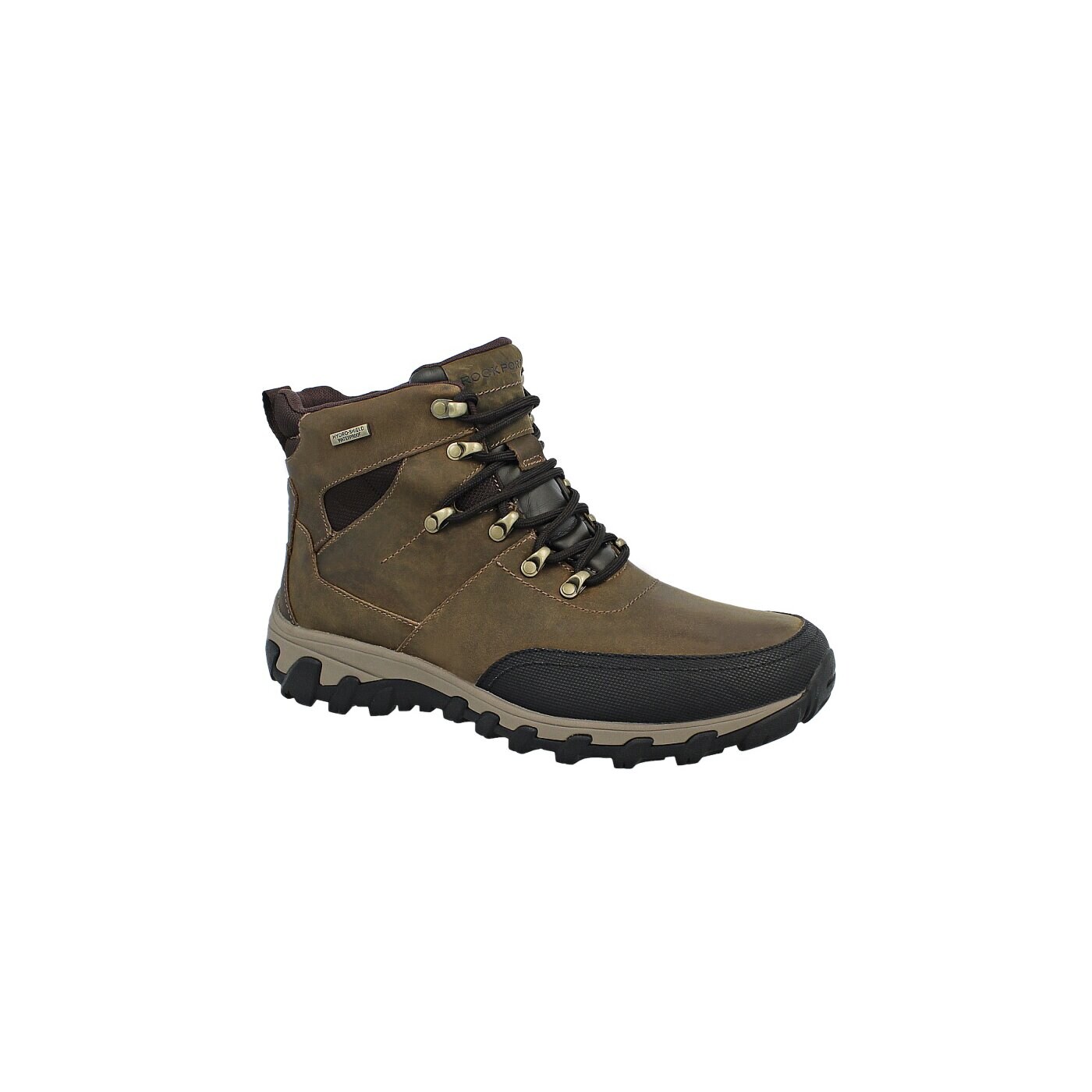 Męskie buty outdoor (trekkingowe) ROCKPORT CSP MDGD BOOT a12218 kolor brązowy