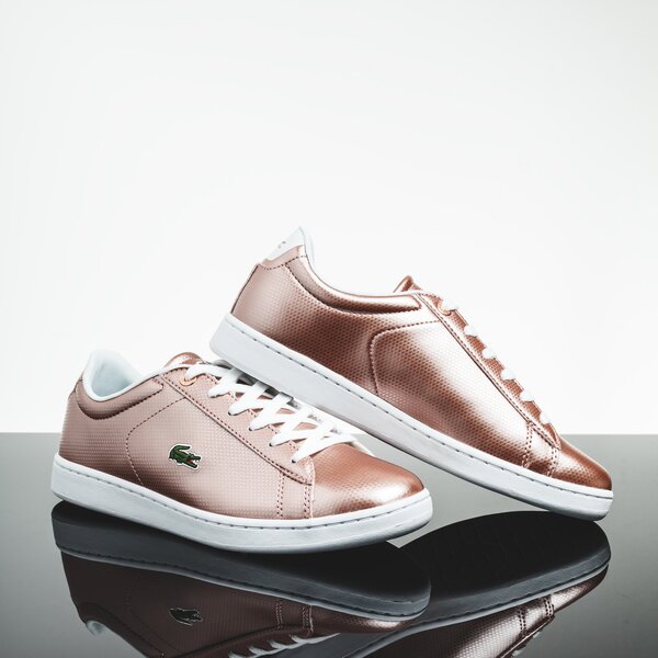 Dziecięce sneakersy (buty) LACOSTE CARNABY EVO 119 6 SUJ 737suj0002f50 kolor różowy