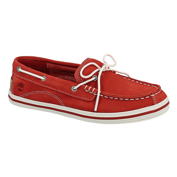 TIMBERLAND EK CASCO BAY SLIP ON 7272r kolor czerwony