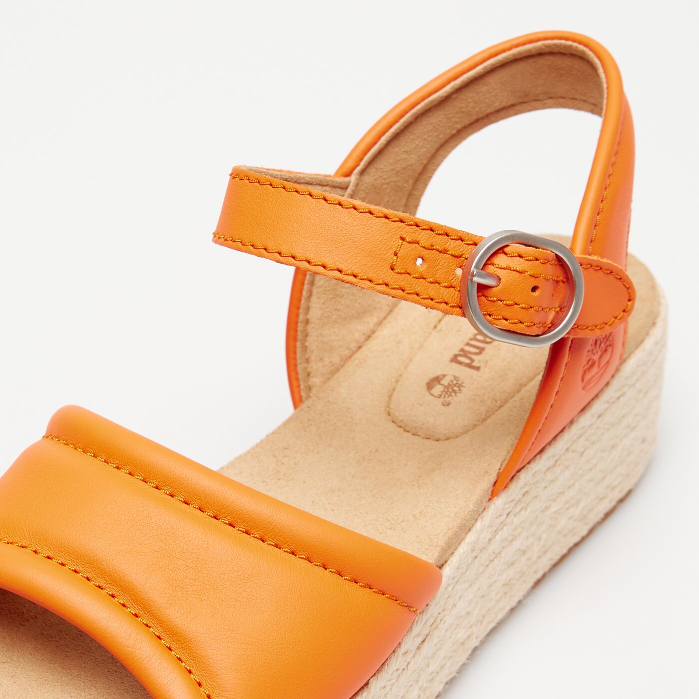 Damskie sandały TIMBERLAND SANTORINI SUN BACKSTRAP SANDAL tb0a4168ejd1 kolor pomarańczowy