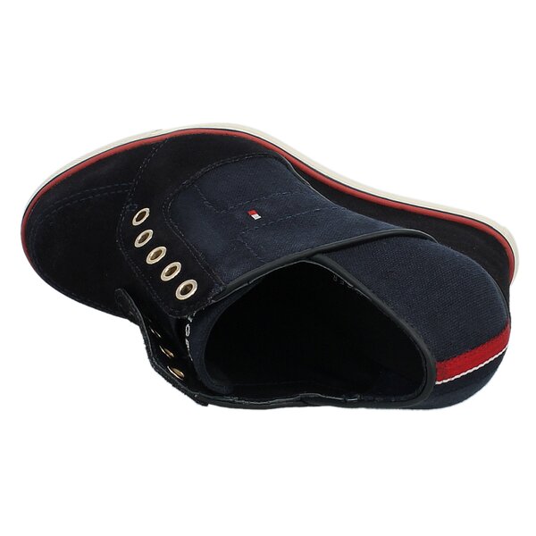 Damskie buty za kostkę TOMMY HILFIGER SAGE 1C  fw56818771403 kolor granatowy