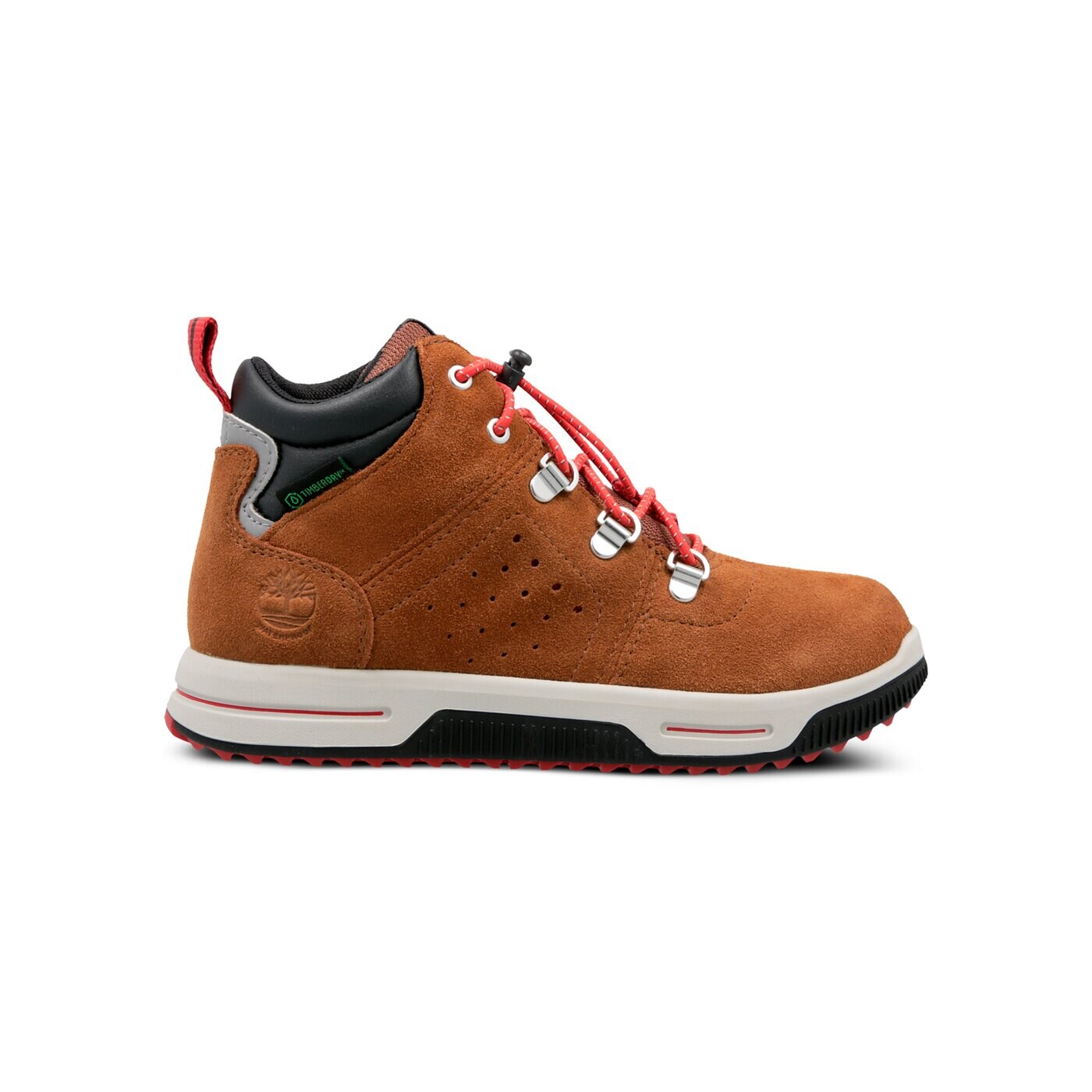 Dziecięce buty outdoor / trekkingowe TIMBERLAND CITY STOMPER MID WP a1qj5 kolor brązowy