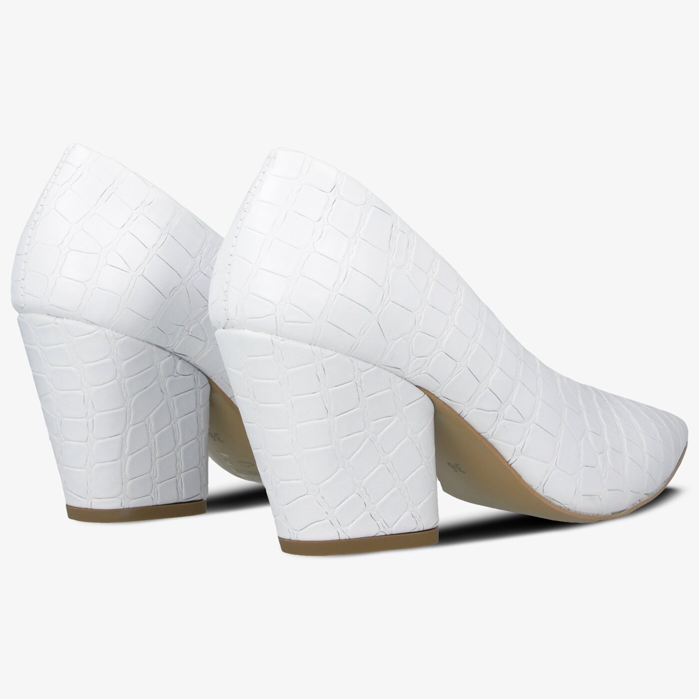 Damskie szpilki / czółenka SYMBIOSIS LOLITA  sywc120001 kolor biały