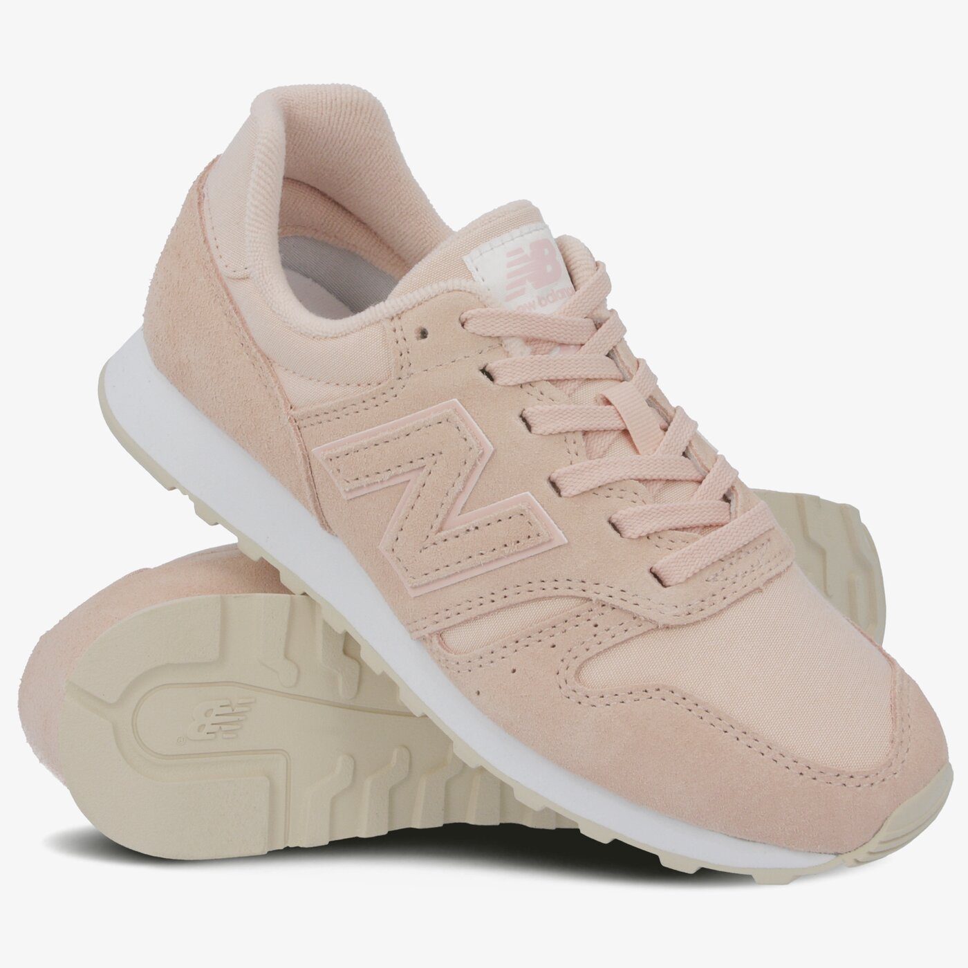 Damskie sneakersy (buty) NEW BALANCE WL373WTC wl373wtc kolor różowy