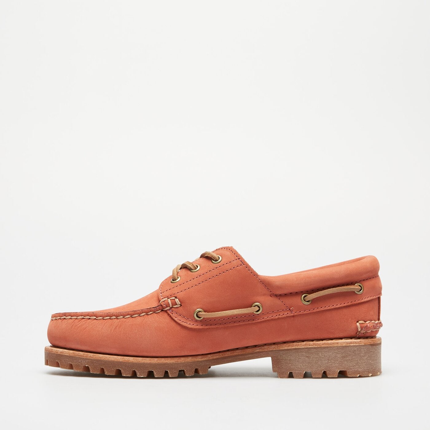 Męskie mokasyny TIMBERLAND AUTHENTIC BOAT SHOE tb0a2pdqet11 kolor czerwony