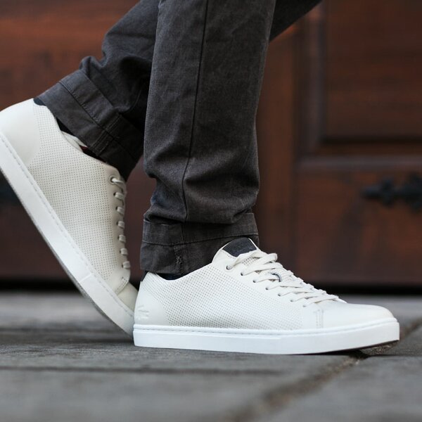 Męskie sneakersy (buty) LACOSTE SHOWCOURT 116 1 731cam0133098 kolor biały
